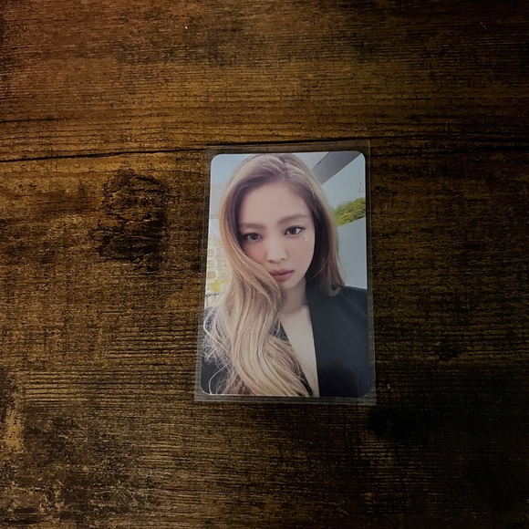 Two Jennie photo cards (bear and hair down) - Picture 2 of 2